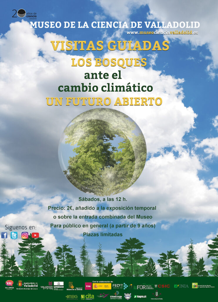 El Museo de la Ciencia de Valladolid organiza visitas guiadas a la exposición ‘Los bosques ante el cambio climático’